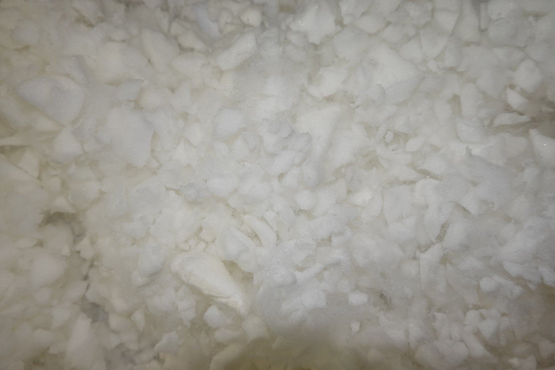 Shredded memory foam fill inside the OpenAir Foam Pillow – adjustable loft for personalized comfort