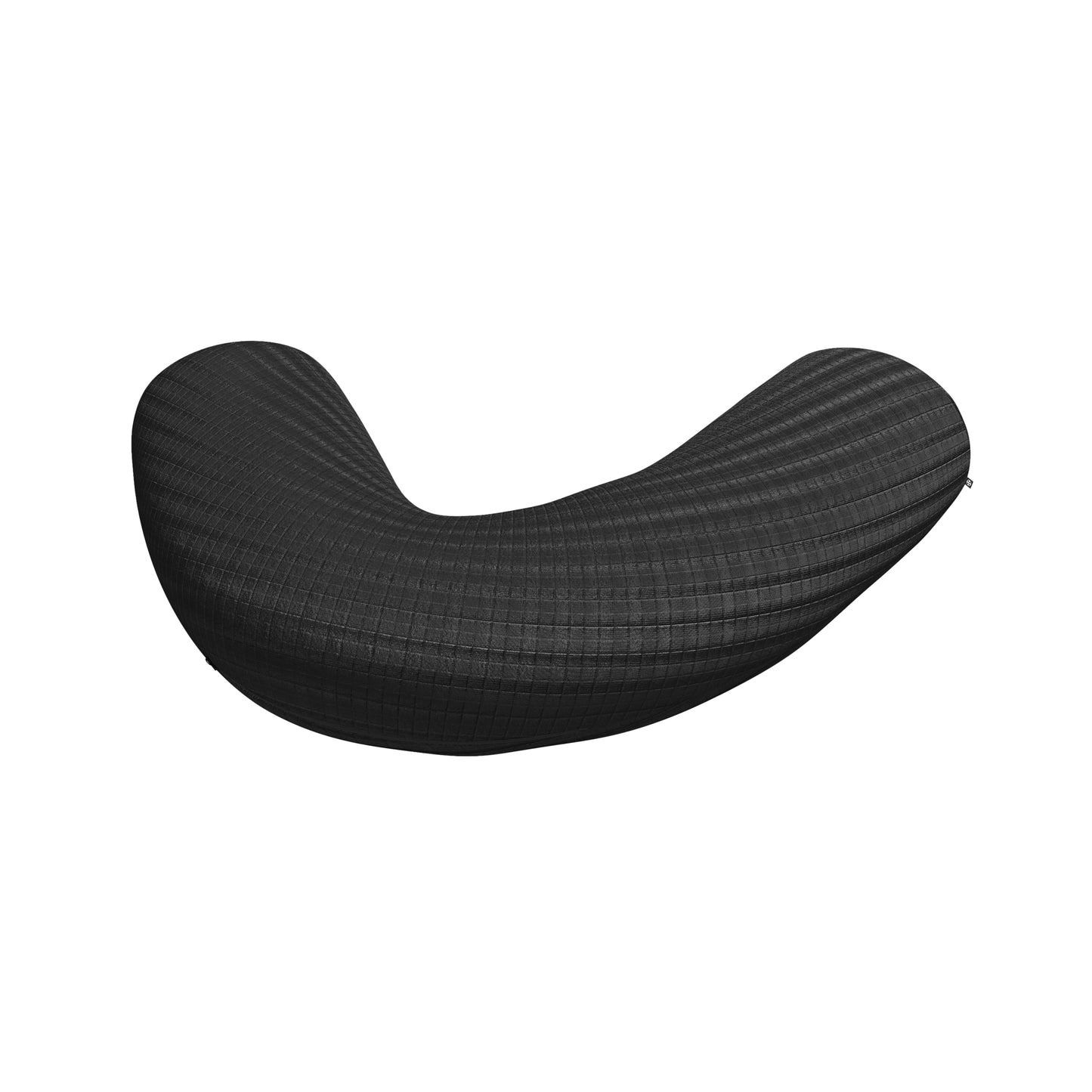 Side profile of the OpenAir Foam Pillow – L-shape promotes spinal alignment and relieves pressure